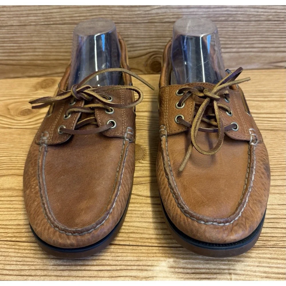 Polo‎ Ralph Lauren Bienne Boat Shoes Mens 11 D Loafers Preppy Old Money